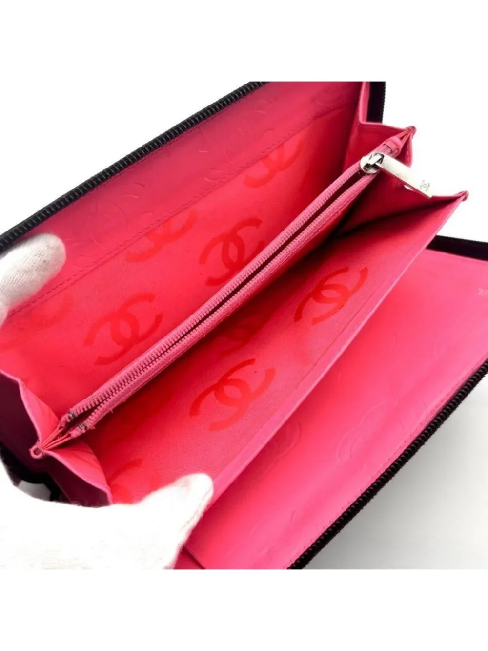 Chanel Wallet Cambon Zip Around